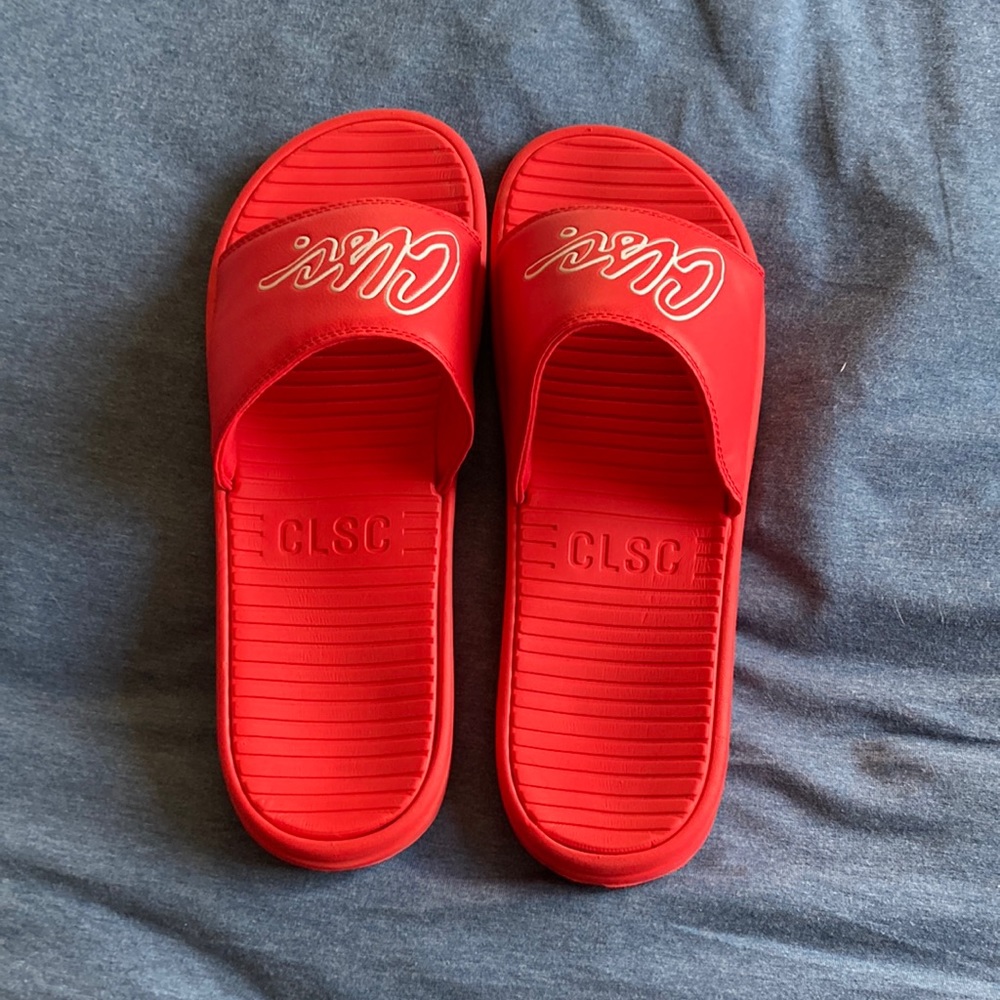 Red CLSC Sandals